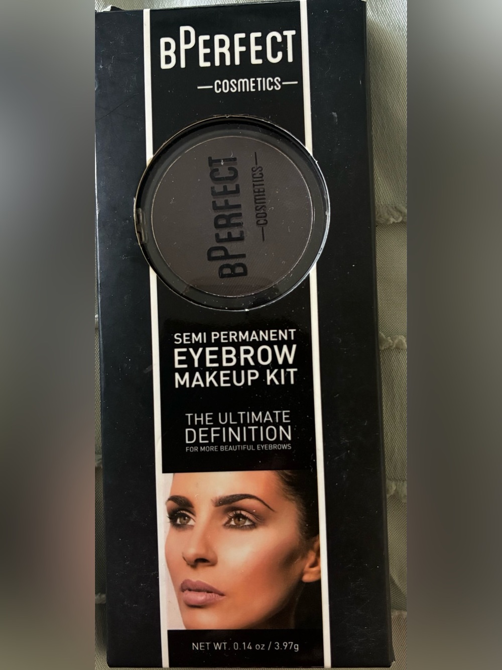 B-perfect Semi-Permanent Eyebrow Makeup Kit - Black